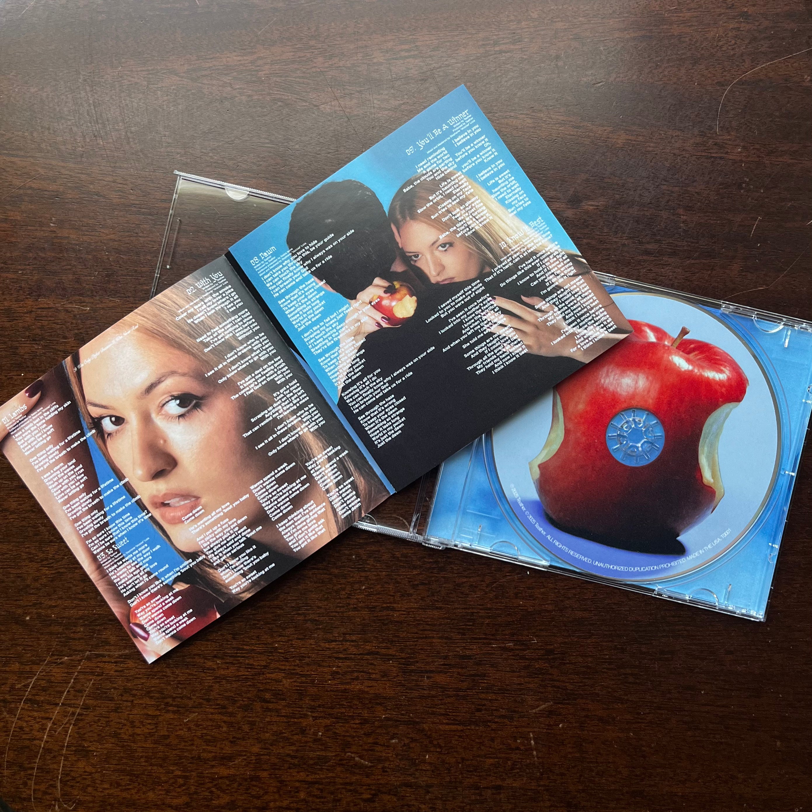 "It Was Only Perfect Because It Was Never Real" Compact Disc (CD)